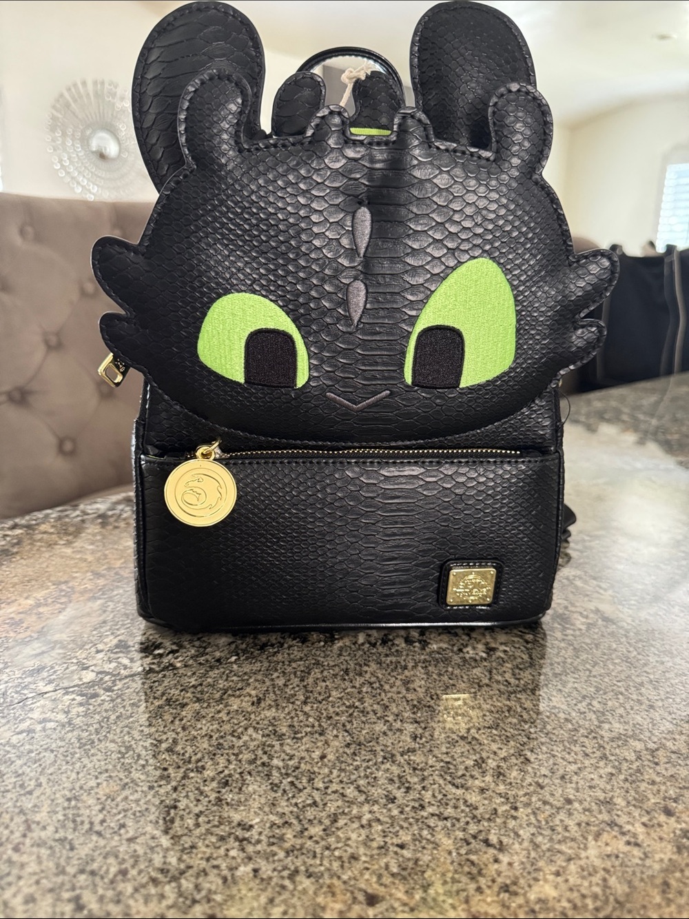 GOLD 2026 LIMITED EDITION Toothless Loungefly with Ears